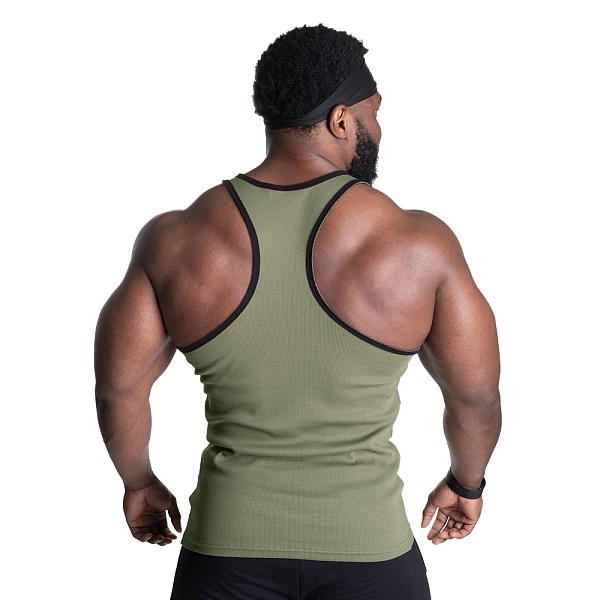 Better Bodies Better Bodies Dumbbell T-Back - Washed Green 8068-23