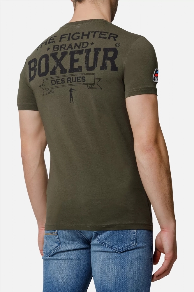 Buy Boxeur Des Rues women sportswear fit short sleeve front logo