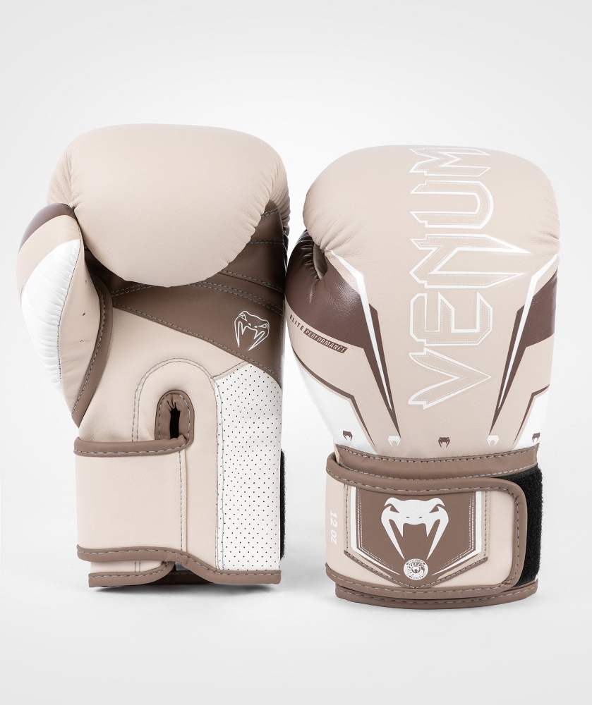 Venum Venum Elite Evo Boxing Gloves Sand 10 Oz VE0426004010OZ