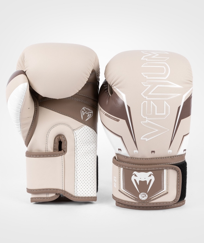 Venum Venum Elite Evo Boxing Gloves Sand 12 Oz VE0426004012OZ