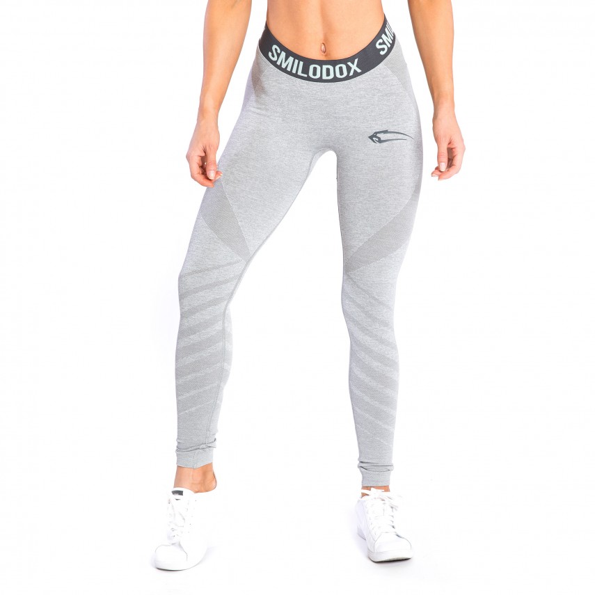 Smilodox Smilodox Seamless Leggings Vira Grau 5365-23