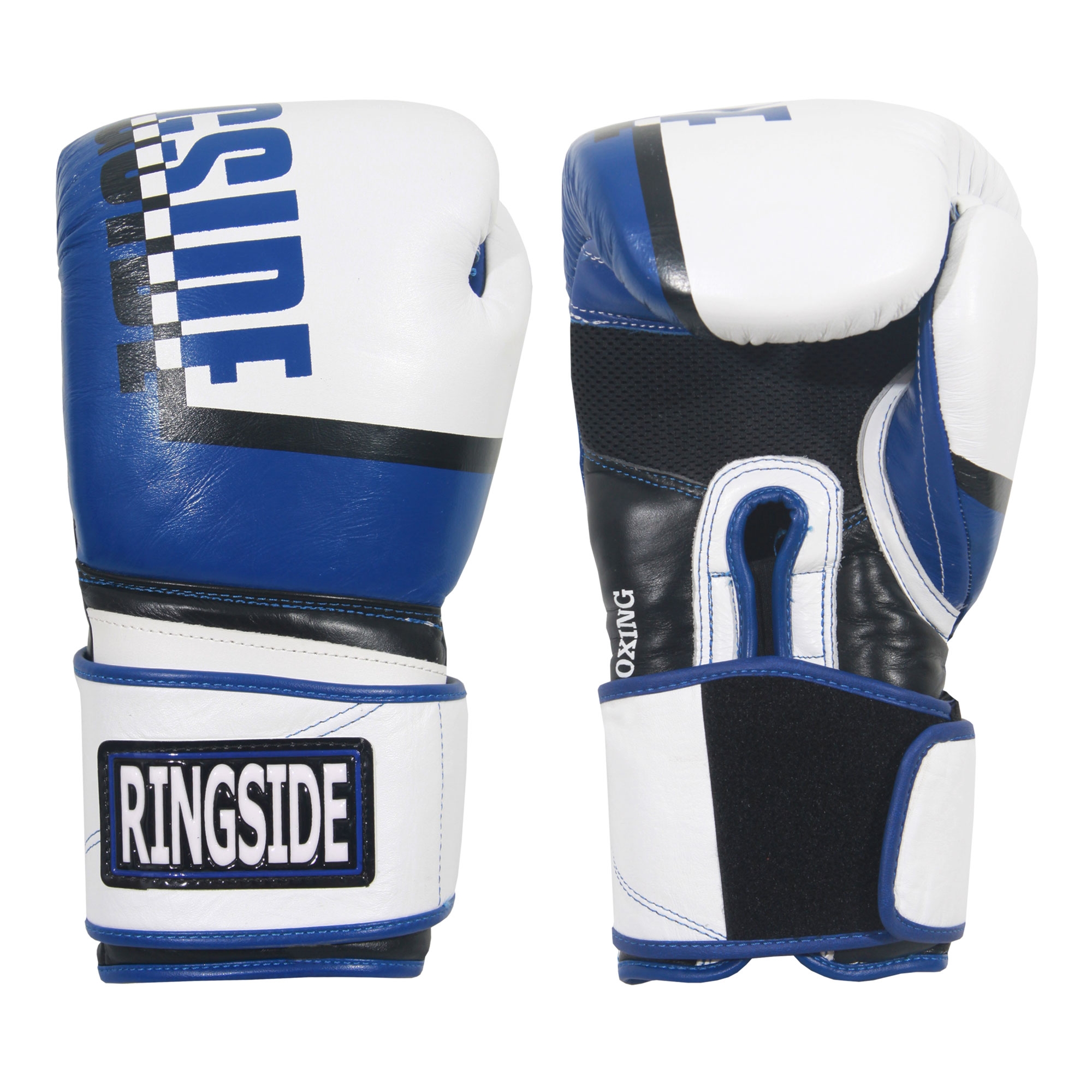Ringside Ringside Omega Sparring Gloves RSRP5 WH/BL 14OZ