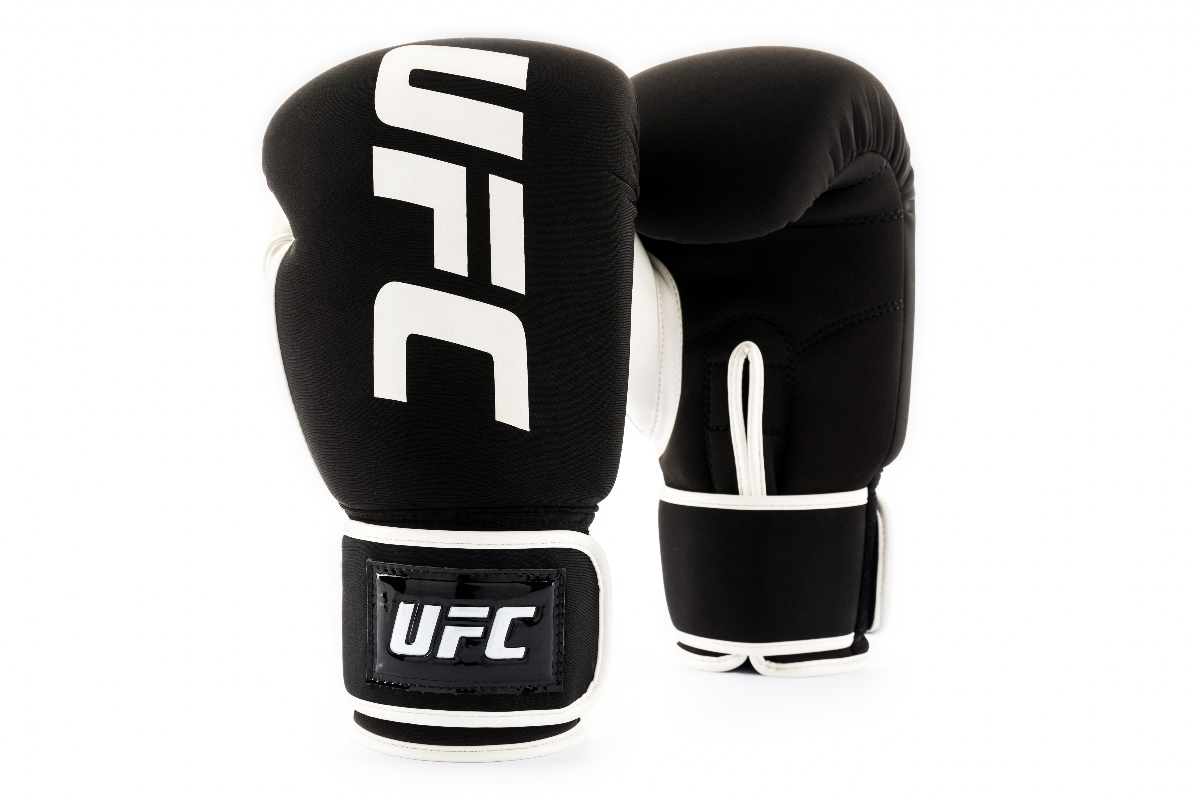 UFC Guanti Da Fitness MMA Uomo – Pelle Morbida, Palmo Aperto, Chiusura Velcro, Per Sacco E Kickboxing - 2
