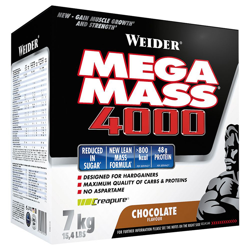 Weider Weider Mega Mass 4000 (7000g Beutel) 836-16
