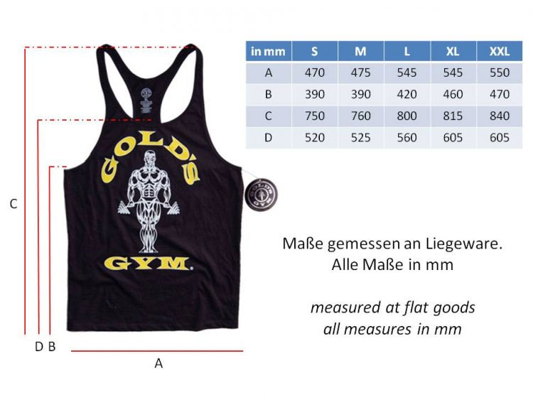 Golds gym stringer tank on sale top