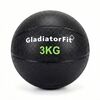 Ballon lesté Médecine Ball en caoutchouc résistant "Medicine Ball" | 3 KG