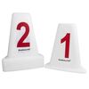 Numbered starting blocks from 1 to 8 for tracks (set of 8)