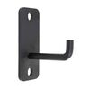 Single steel hook for rack, rig or wall
