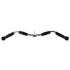 Steel pull-up bar for pulley curl