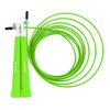 Plastic skipping rope 180cm adjustable + "Speed Rope" bag | Grün