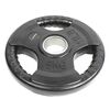 Bumper Plate" rubber grip disc Ø 51mm GladiatorFit | 5 KG, Colour: Schwarz, Additional Weight: 5 kg