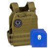 Weighted Vest" tactical weighted vest | Sand 9.5 KG