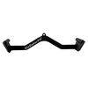 Long, ergonomic steel handle for pulley pulls GladiatorFit
