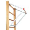 65cm steel pull-up bar for wooden ladder