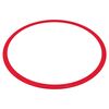 Flat plastic agility hoop in PVC Ø 40cm | Red, Colour: Rot