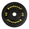 Olympic disc "Hi-Temp" Rubber Ø 51mm | 15 KG, Colour: Yellow, Additional Weight: 15 kg