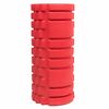 33cm "Foam Roller" massage roller without spikes Ø 14cm | Rot