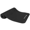 Yoga mat, fitness foam 180x60x1cm | Black