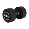 Round rubber dumbbell | 35 KG