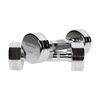 Round chrome dumbbells (set of 2) | 2 x 3 KG