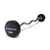 Long Curl Rubber Dumbbell | 15 KG
