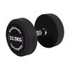 Round rubber dumbbell | 22.5 KG