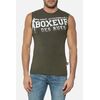Man Logo Boxeur Tank, Taglia: 2XL, Colore: Khaki