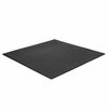 Rubber flooring "Standard Tiles Black" 100x100cm Stockz | 100x100x1.5 CM