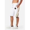 Lettering Printed Short Pant, Size: XL, Colour: Weiss