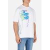 Roundneck T-Shirt W/ Prints, Size: S, Colour: Weiss
