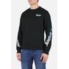 Roundneck Sweatshirt W/ Yoke, Size: S, Colour: Schwarz