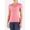 Basic T-Shirt With Front Logo, Size: L, Colour: Rosa, Size: L