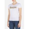 Basic T-Shirt With Front Logo, Size: XL, Colour: Weiss