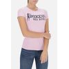 Basic T-Shirt With Front Logo, Size: XL, Colour: Rosa