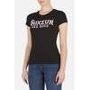 Basic T-Shirt With Front Logo, Size: L, Colour: Schwarz