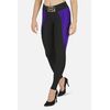 Color Block Legging, Size: M, Colour: Schwarz
