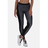 Mid-Rise  Color-Block Leggings, Size: XL, Colour: Anthracite
