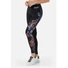 Printed Leggings, Size: M, Colour: Schwarz