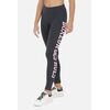 Basic Leggings With Front Logo, Size: L, Colour: Anthracite