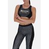 Cut Out Sport Bra, Size: L, Colour: Anthracite