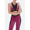 Color Block Sport Bra, Size: L, Colour: Rosa