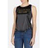 Rowing Printed Tank Top, Size: L, Colour: Schwarz