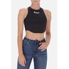 Cut Out Tank Top, Size: L, Colour: Schwarz