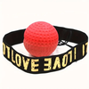 Red Reflex Ball With Headband, Colour: Rot