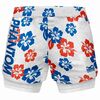 Short de combat FUSION 2in1 Hawaii, Taille: S, Couleur: Blanc