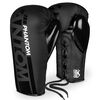 Boxing gloves APEX -Laces, Colour: Schwarz, OZ: 12oz