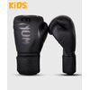 Venum Challenger 2.0 Kids Boxing Gloves - Black/Black, Colore: Nero, OZ: 6oz