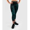 Venum Defender Crop Leggings - for women - Black/Green, Size: M, Colour: Schwarz, Size: M