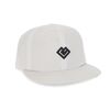 Loven Adult Flat Visor Cap | White