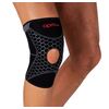 OproTec Knee Sleeve with Open Patella-Large, Size: L, Colour: Schwarz